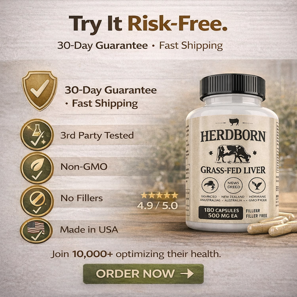 Grass-Fed Beef Liver Capsules